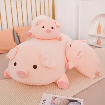 40 cm Bonito Bicho de Pelúcia Macio Kawaii Inflável Crianças Brinquedos Bonitos Peluches Nap Dormindo 3 em 1 Squishmallow com Cobertor Pelúcia Brinquedo de Bebê Travesseiro de Gato para Escritório